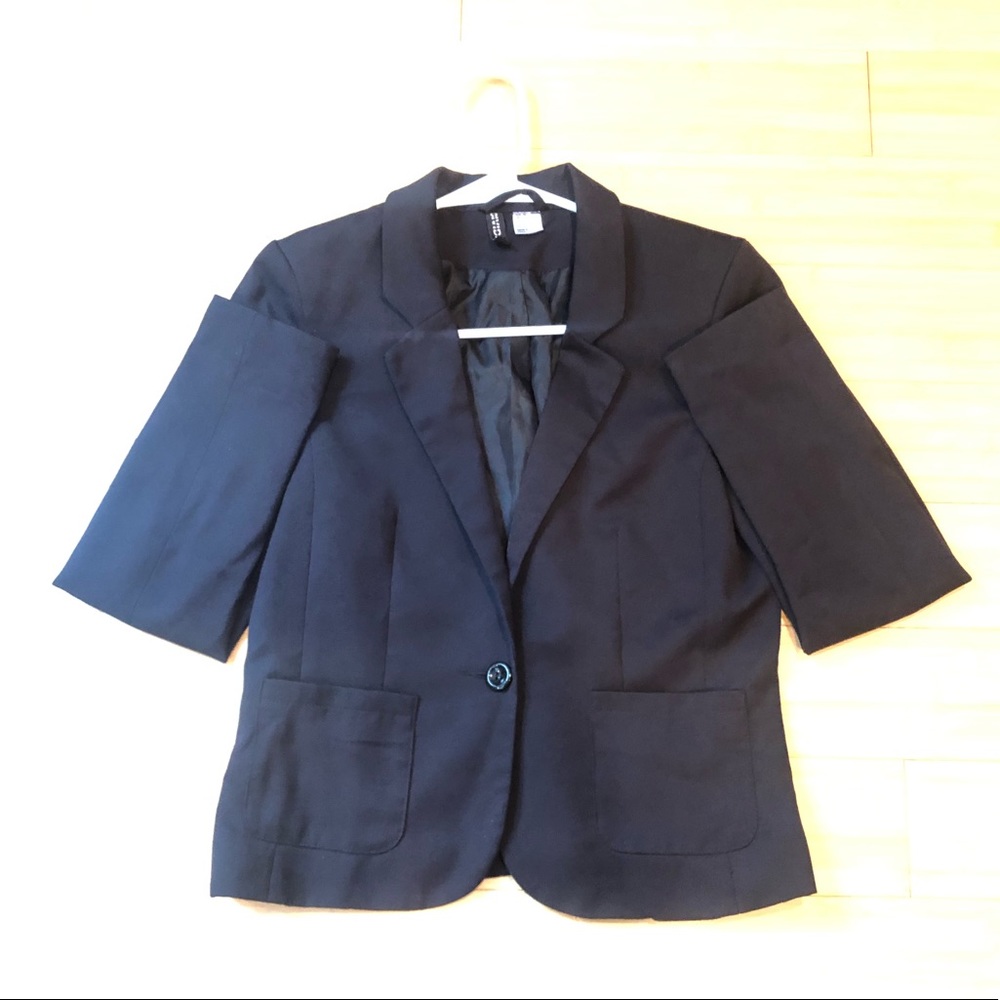 Short Black Blazer